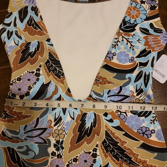 Free People x Seea Lido Surf Suit Womens M One Piece Swimsuit Beach Boho Retro - Picture 5 of 6
